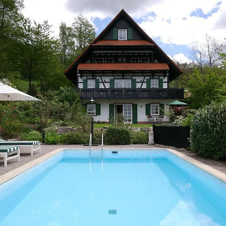 Ferienhaus Straubehof ザスバッハヴァルデン エクステリア 写真